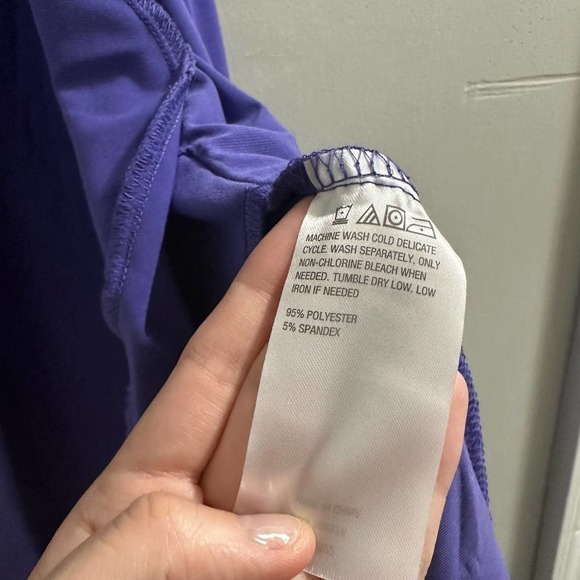 IMAN purple long sleeveless open cardigan‎ size S - Picture 6 of 8